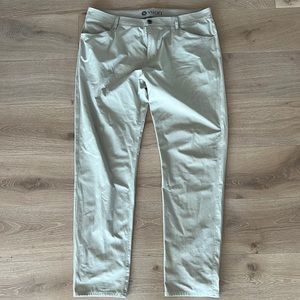 Vuori Meta Pant - Birch Color - Size 38x32